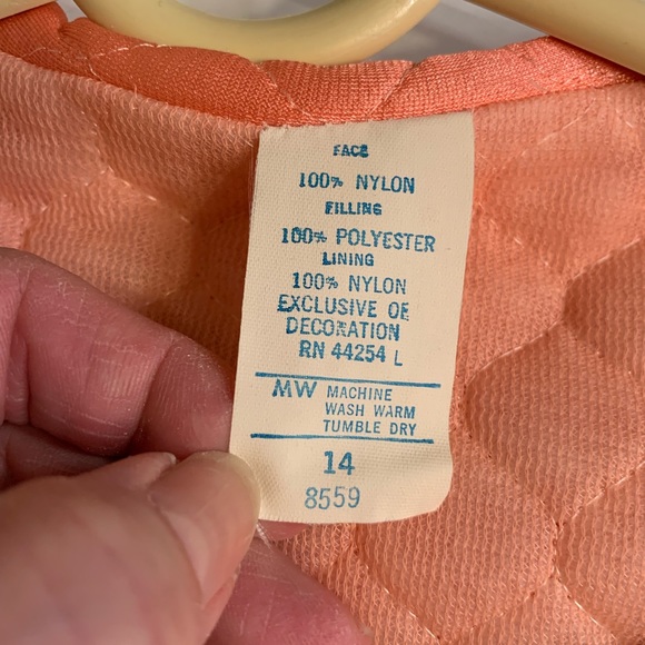 Vintage 60s quilted robe new - Picture 5 of 6